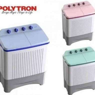 mesin cuci Polytron 7 kg manual 2 tabung