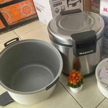 magic jar pemanas nasi maspion mrj 200 / 20 liter kapasitas besar