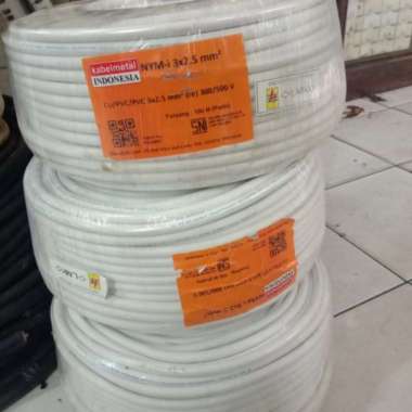 KABELMETAL NYM 3 x 2,5 mm - 100 Meter