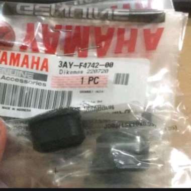 KARET GOMET TUTUP BEHEL SAMPING FIZ-R VEGA R LAMA 2 PCS ORIGINAL YGP