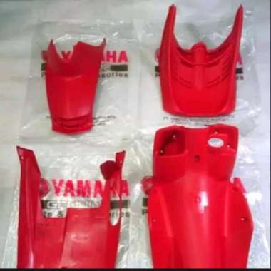 PAKET BODY KASAR YAMAHA MIO J MERAH ORIGINAL YGP