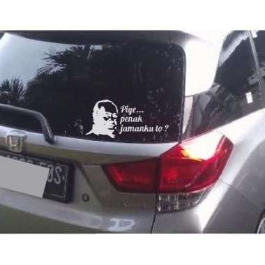 Stiker Pie Enak Jamanku To Soeharto Kata Kalimat Lucu Humor Truk Mobil Hitam