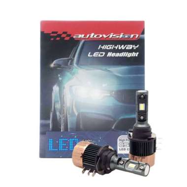 Led H15 Autovision LED Highway 6000K Lampu Bohlam LED Mobil H15