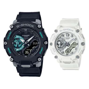 JAM TANGAN COUPLE ORIGINAL CASIO GA 2200M 1ADR WITH CASIO GMA S2200M 7ADR JAM COUPLE ORIGINAL CASIO