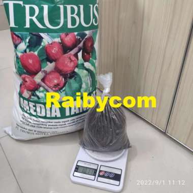 Media Tanam Trubus Repack 1 Kg Tanah Organik Kiloan Siap Pakai 1Kg