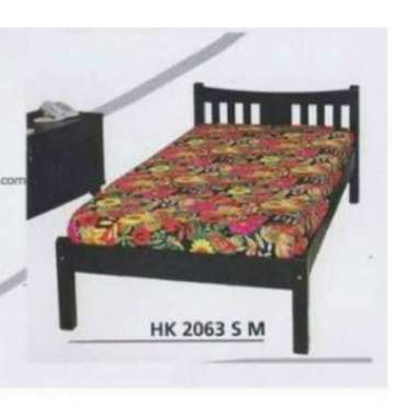 Ranjang Kayu Ramin Minimalis 120x200 (Promo Harga)
