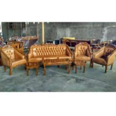 Sofa Louis Jati 3111 + Meja (Promo Harga)