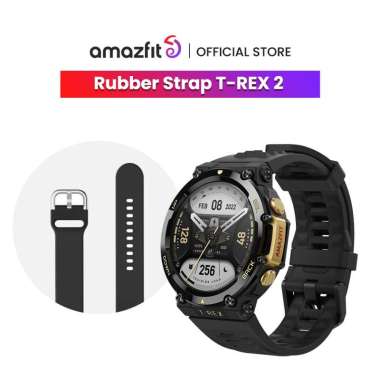 Rubber Strap with Screwdriver for Smartwatch Amazfit T-Rex 2 | Strap Pengganti + Toolkit Smartwatch