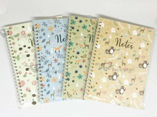 Buku Tulis Catatan Bergaris | Ruled Notebook Joyko NB-689 A5 RANDOM / ACAK