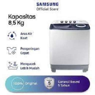 MESIN CUCI SAMSUNG 2 TABUNG 8.5KG - WT85H3210MB