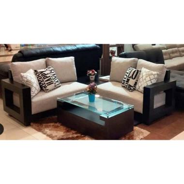 Crown Furniture Aston Sofa Sudut Minimalis [Area Bandung/ Pre Order] multi color Bandung