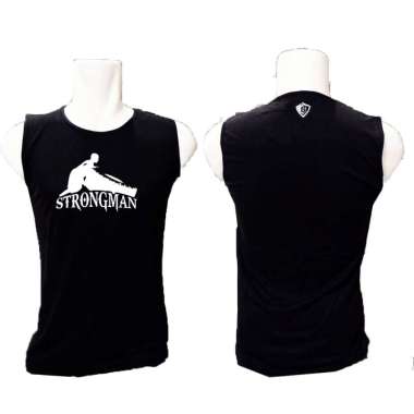 Tangtop Fitness Strongman Deadlift Kutang Musclefit L