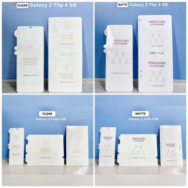 Antigores Hydrogel Clear Matte Samsung Z flip 4 / Samsung Z fold 4 SAMSUNG Z FOLD 4 CLEAR