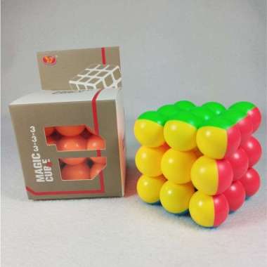Magic Cube Merk Yong Jun / Rubik Bentuk Bola 3x3x3 No.8347E Original Yong Jun