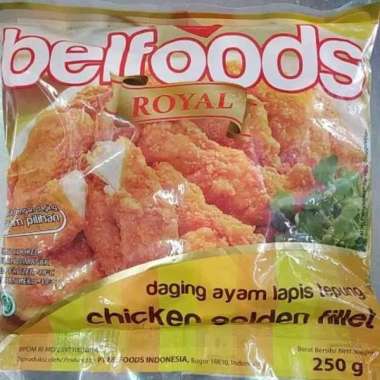 Promo Harga Belfoods Royal Nugget Golden Fillet 250 gr - Blibli