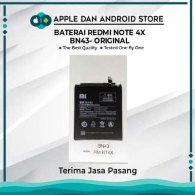 Baterai BN 43 REDMI NOTE 4X ORIGINAL