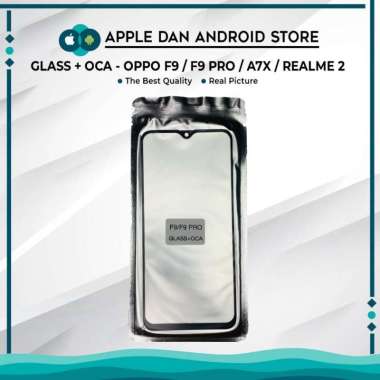 KACA LCD + OCA / GLASS LCD + OCA OPPO F9 F9 PRO A7X REALME 2 PRO