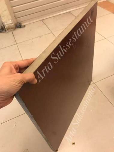 Ebonit Lembaran 25mm x 35cm x 35cm / Ebonit Sheet Custom