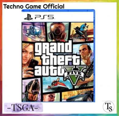 PS5 GTA V / PS5 PS 5 Grand Theft Auto 5 / Kaset CD BD PS 5 gta v