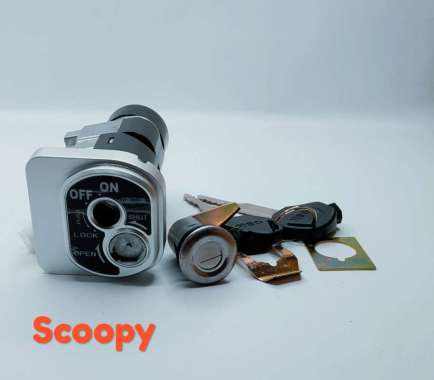 Kunci kontak set scoopy karbu dan vario110 techno karbu
