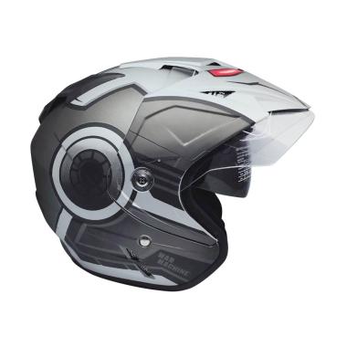 BXP Marvel Ironman Avengers Helm Half Face XL HItam