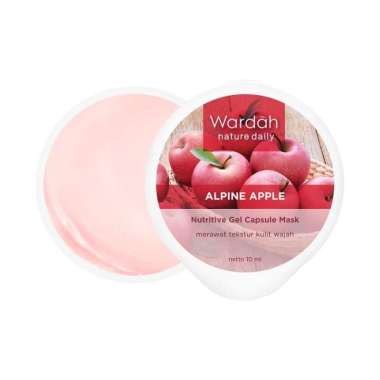 Wardah Nature Daily Capsule Mask 10ml Masker Wajah Wardah Alpine Tree