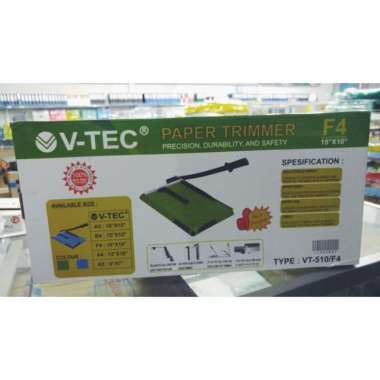 ALAT PEMOTONG KERTAS / PAPER CUTTER F4 FOLIO V-TEC