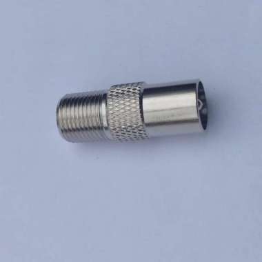 Jack tv drat male tw/ f to tv connector antena tv bagus