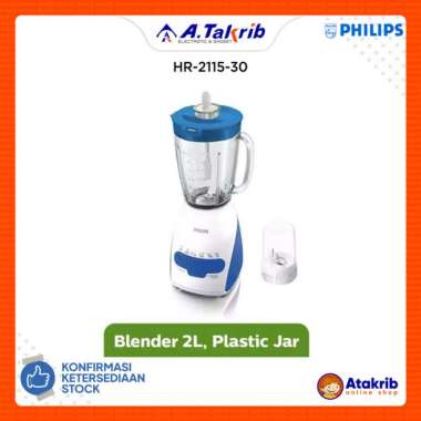 PHILIPS BLENDER HR-2115-30 HR2115/30 Gelas Plastik 2L