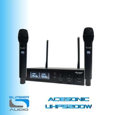 Acesonic UHF 5200W Mic Wireless / Microphones Karaoke UHF5200W