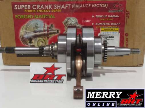 Super Crankshaft BRT Kruk as Stroke Up 6,2mm Nmax N Max Old Total Stroke 64,8mm