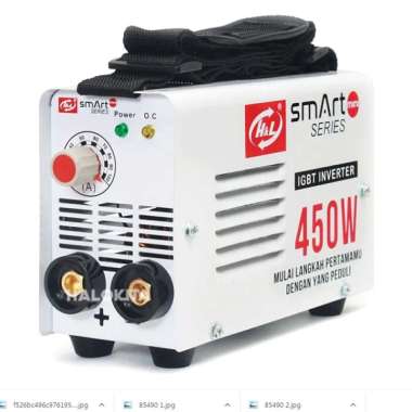 MESIN LAS HNL PUTIH MMA 100 MINI TRAVO SMART SERIES
