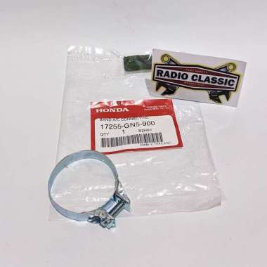 KELEMAN KARET FILTER HONDA GRAND WIN PRIMA SUPRA X 100 BAND,A/C CONNECTING 17255GN5900 ORI AHM