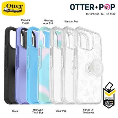 Casing iPhone 14 Pro Max OtterBox + Pop Symmetry Case Black