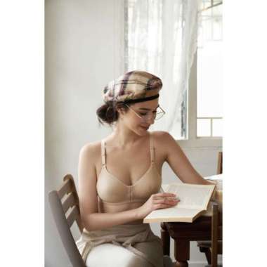 Wacoal Dyna Bra Sport IB 1013 - 3/4 cup - Non Wire - Cut & sew Big Size PINK 90B