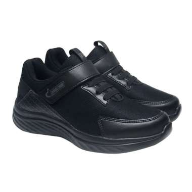 Precise Haruka 2 JT Sepatu Sekolah Sneakers Anak - All Black 36
