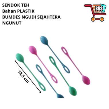 SENDOK TEH PLASTIK