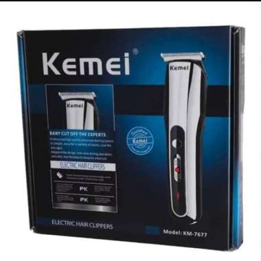 Alat Cukur Rambut Kemei KM 7677 - Hair Clipper Kemei 7677 - Alat Cukur