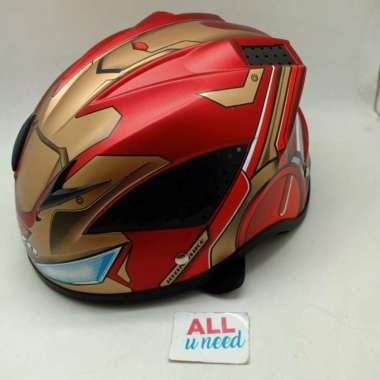 Helm Sepeda Berkualitas Iron Man