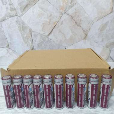 Battery Charge Mitsuyama 18650 Kapasitas 6800 mAh - Batre cas 18650