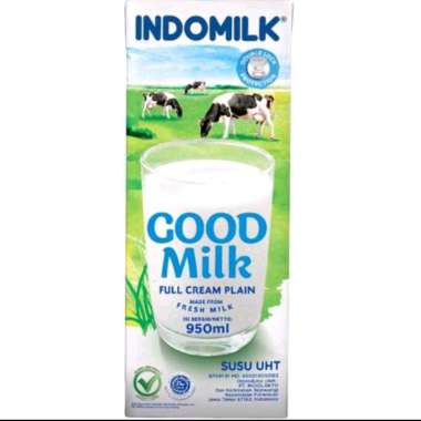 Promo Harga Indomilk Susu Fresh Plain 950 ml - Blibli