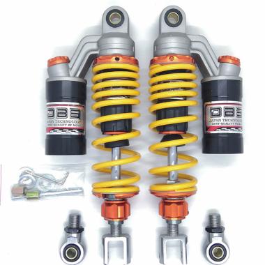 DBS GP Series Model Tabung Ohlins Shockbreaker for Yamaha XMax or NMax Black Yellow
