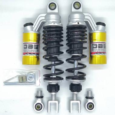 DBS GP Series Model Tabung Ohlins Shockbreaker for Yamaha XMax or NMax Gold Black