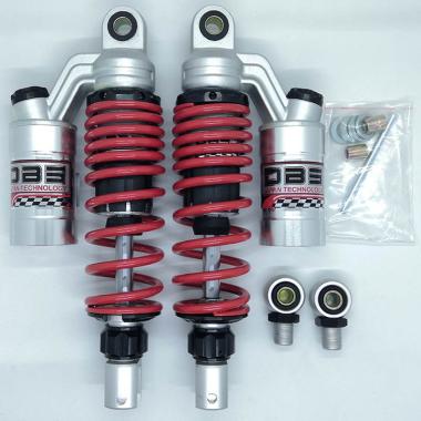 DBS GP Series Model Tabung Ohlins Shockbreaker for Yamaha XMax or NMax Silver Red