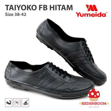 Sepatu Bola Karet Yumeida FB NEW Hitam - Sepatu Pria 38