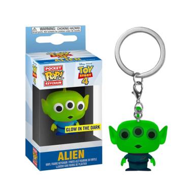 Funko POP! Disney Toy Story Alien Glow in The Dark Key Chain