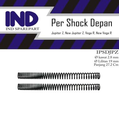 IND Onderdil Per Shockbreaker Depan for Jupiter Z Lama - Burhan - Jupiter Z New Robot - Salib HItam