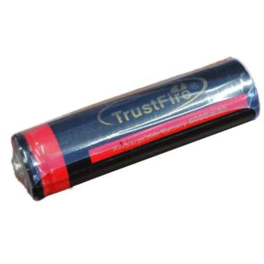 Baterai Li-Ion 18650 6000mah 3.7 V Button Top Golden