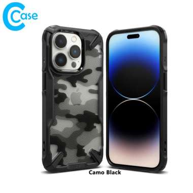Original Ringke Fusion X Case iPhone 14 Pro Max Plus iPhone 14 Pro Max Camo