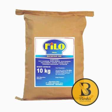 Filo Keju Susu Isian Roti 500 Gr [Repack] / Milky Cheese Bubuk Filling